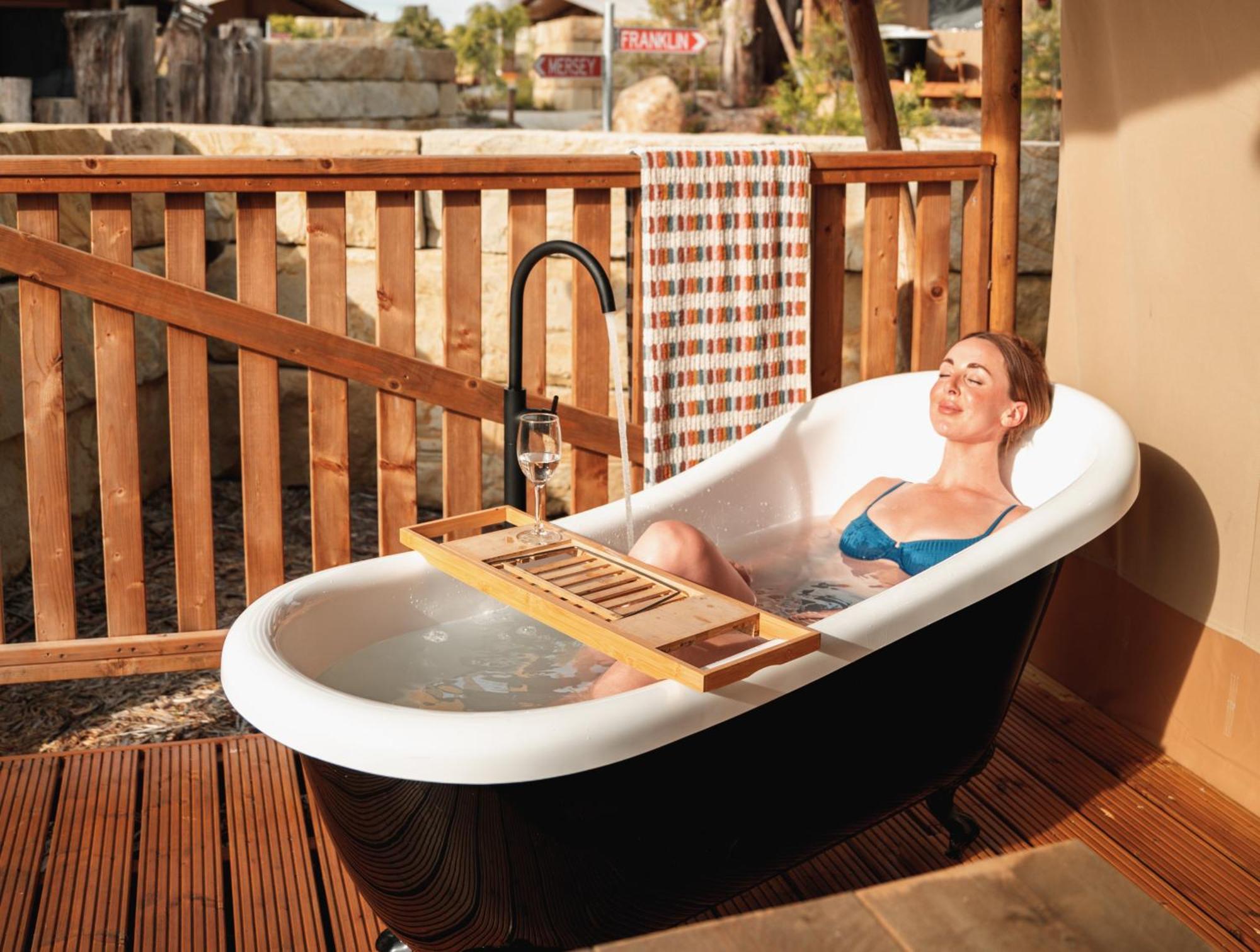 Glamping 148 Tasmania Hotel Сейнт Хелънс Екстериор снимка