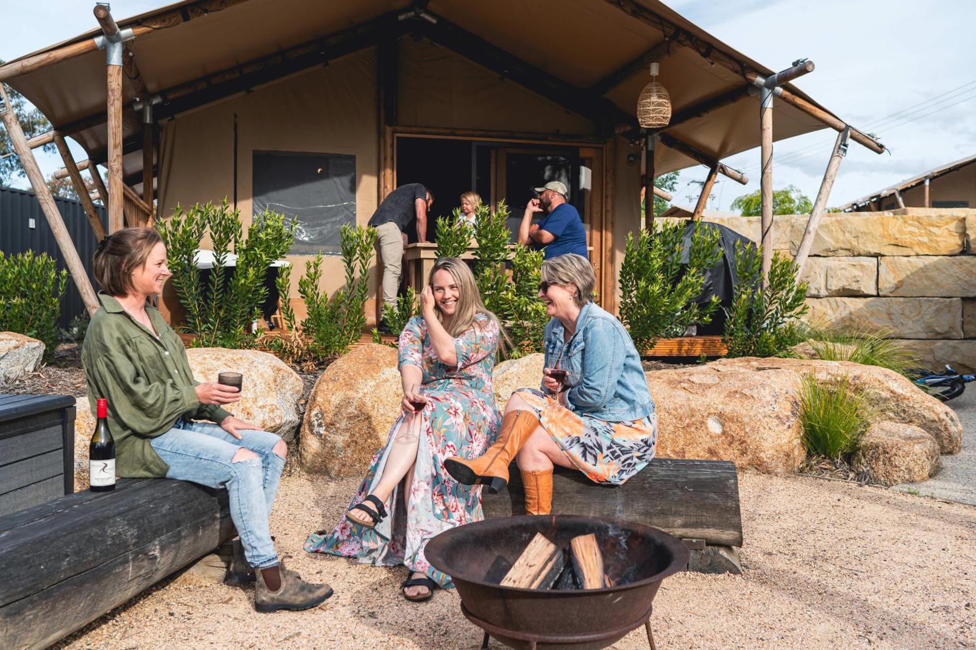 Glamping 148 Tasmania Hotel Сейнт Хелънс Екстериор снимка